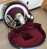 York sousaphone with case