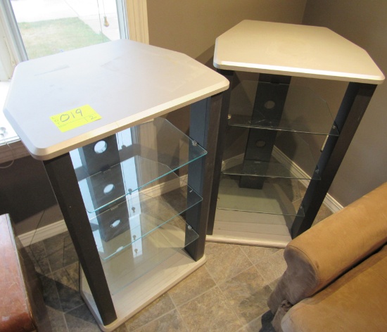 glass shelves