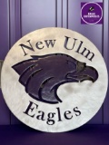 Metal New Ulm Eagles Wall Art