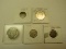 set of 5 coins as pictured