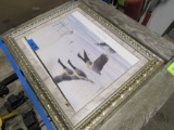 geese photo and frame