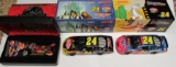 Jeff Gordon 1/24th scale diecasts, Wizard of Oz, Looney Tunes, 1/64th scale Jurassic Park