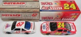 Jeff Gordon 1/24th scale diecasts, Outback Steakhouse and Dupont 200 years
