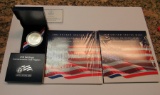 2007 & 2008 US unc dollar coin set, 2008 Bald Eagle coin