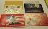 1967 Canada,  Ike silver dollar, 2001 & 2001 unc sets