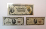 Minneapolis Reserve bank $1, $10 & $20 notes