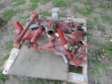 red pipe, valves