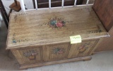 hope chest and white frame