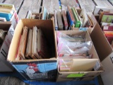 4 boxes of cookbooks, some Pillsbury and vintage
