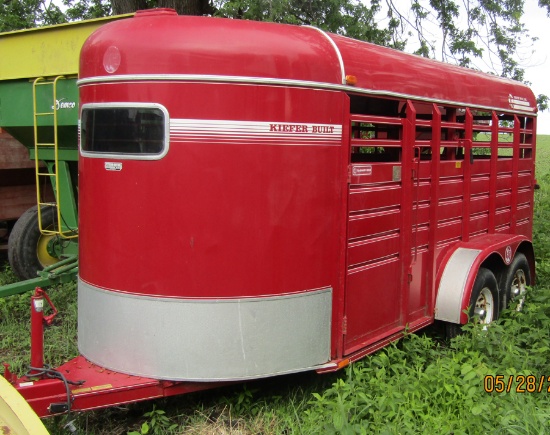 Kieffer Stockmaster Deluxe, stock trailer
