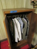 wardrobe and contents