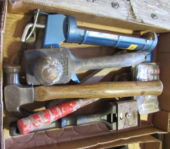 box of hand tools