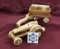 Handmade Toy Tractor set