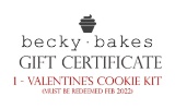 Becky Bakes Cookie Kit