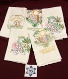 Hand Embroidered Kitchen Towels