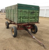 barge box wagon on New Holland gear