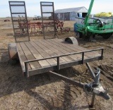 2 wheel utility trailer