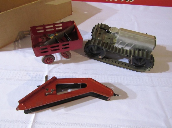 Marx Climbing Tractor set in original box