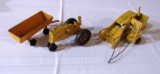 Minneapolis Moline toy tractor set