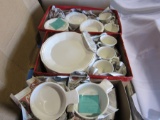 3 boxes of dishes
