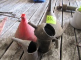 oil cans & funnels