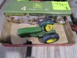 JD toy tractor and mugs