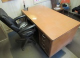 desk, office chair