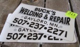 Bucks welding magnet signs