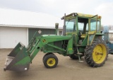 JD 3020 w/ JD 148 loader & bucket