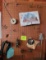 items on pegboard
