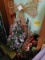 pile of Christmas décor