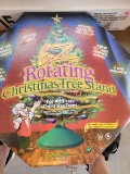 rotating tree stand and tree