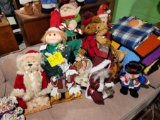Christmas elves, bears