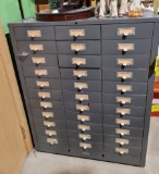 file cabinet, contents