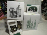 North Pole Forge and Assembly Shop, trees, Department 56