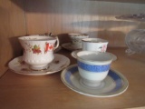 tea cups, glassware
