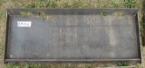skid loader weldable quick attach plates