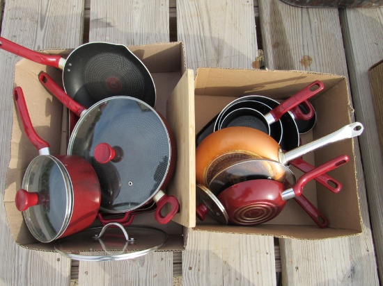 Assorted Pots and Pans