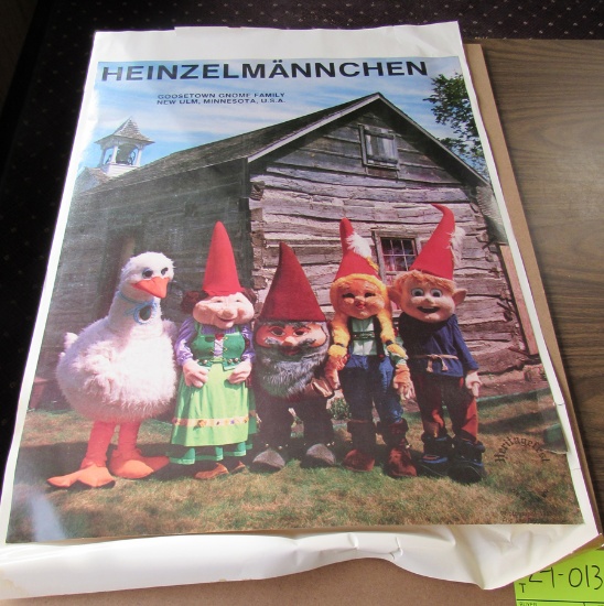 Heinzel Mannchen Poster, Original Heritage Fest For New Ulm