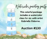 Watercolor Painting Party Packacge