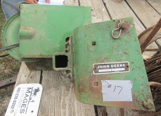 pto, mount for JD garden tractor