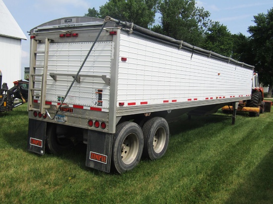 Timpte Ag Hopper grain trailer