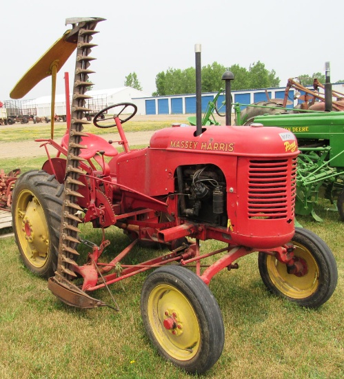 Massy Harris tractor w/sickle mower