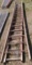 2 wooden ladders