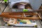 toys, gardening supplies, hats