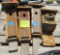 4 bird houses