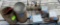 bottles, feeders, barrels, funnel