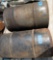 2 barrels, wheel spring jumper cables