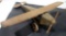 antique metal air plane