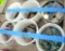 6 ice cream buckets of rocks